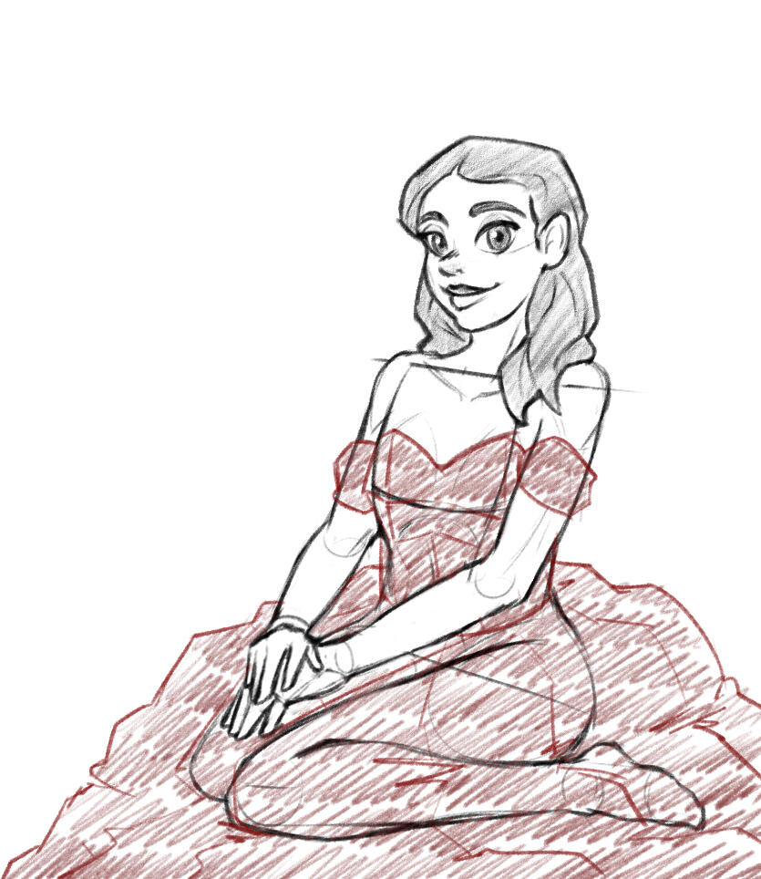 Old Disney-style Portrait, 2025